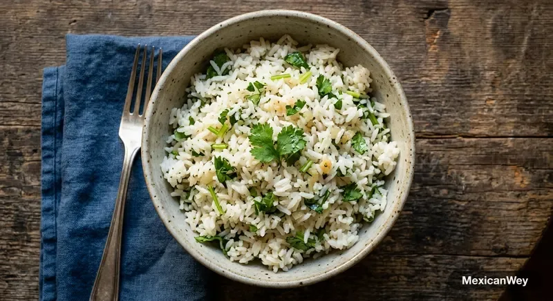 Arroz Blanco Peruano con Cilantro