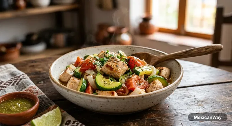 Zucchini and Chicken Sauté