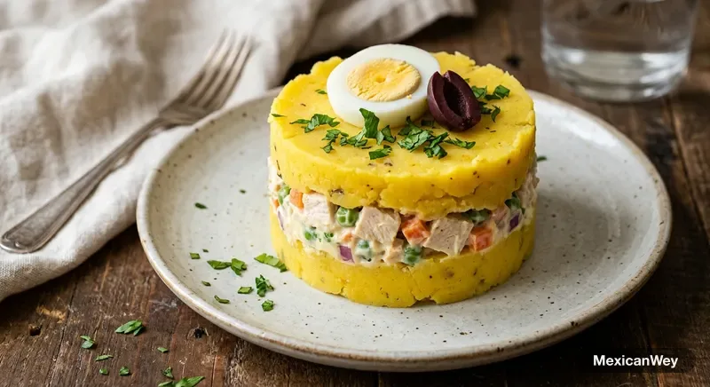 Causa Rellena de Pollo
