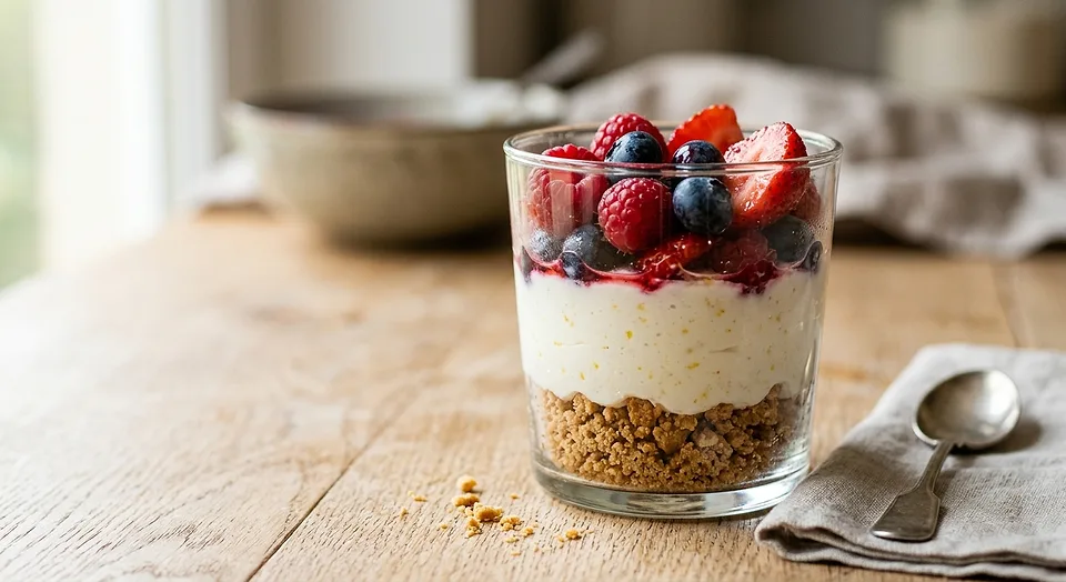 Cheesecake in a Glass