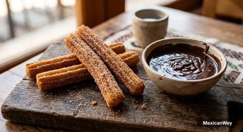 Churros with Chocolate