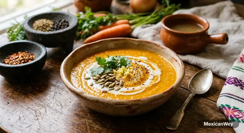 Crema de Zanahoria y Jengibre