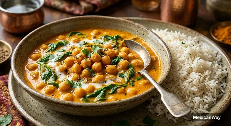 Chickpea Curry with Basmati Rice
