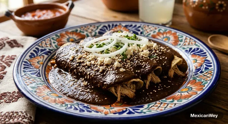Chicken Enmoladas