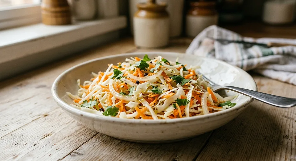 Coleslaw and Carrot Salad