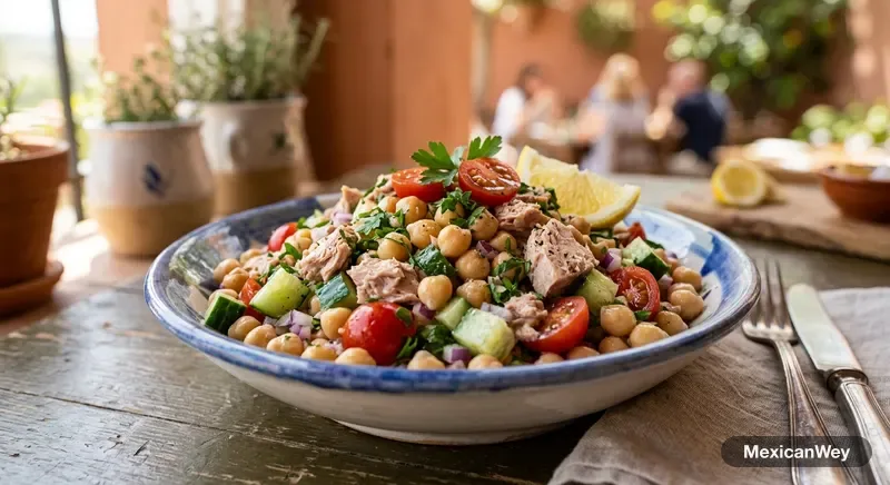 Chickpea and Tuna Protein Salad