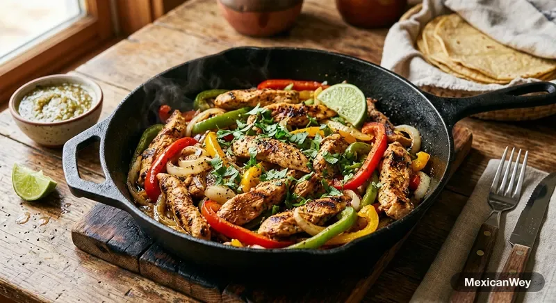 Chicken Fajitas with Peppers