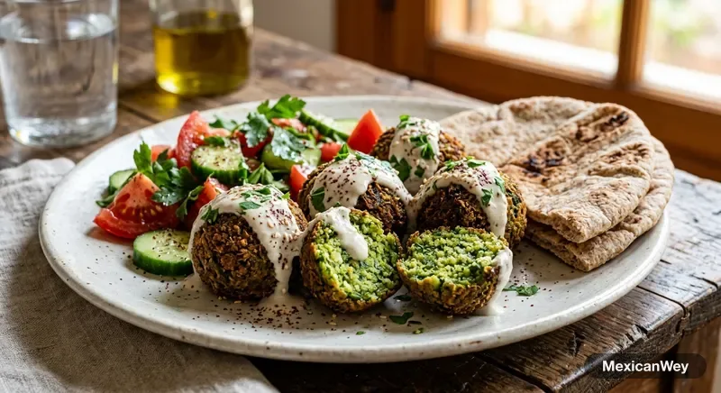 Falafel Crujiente con Tahini