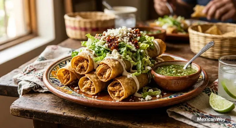 Flautas de Pollo