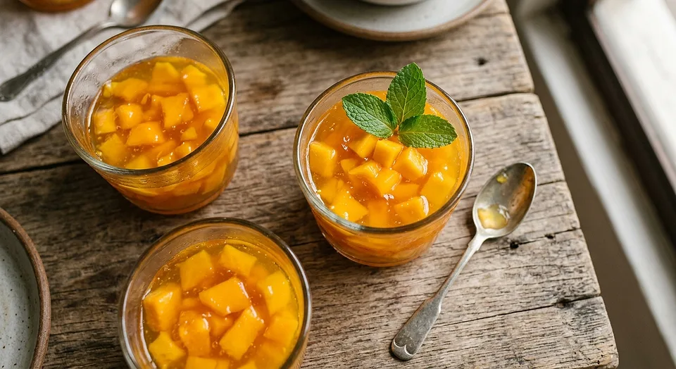 Natural Mango Gelatin