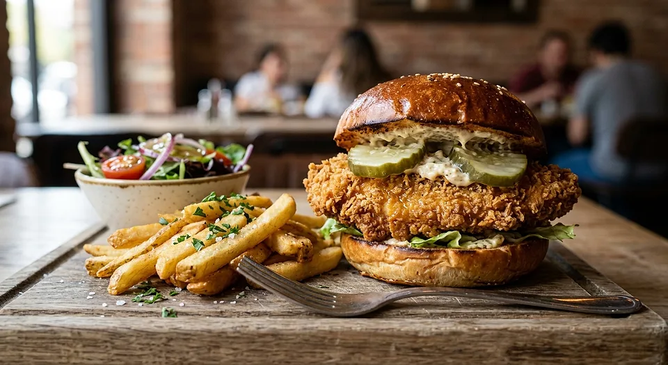 Crispy Chicken Burger