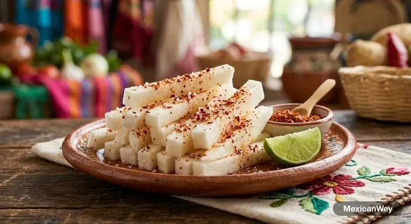 Jicama Sticks with Chile