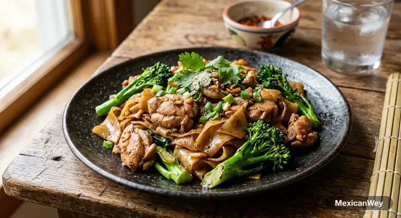 Pad See Ew with Chicken