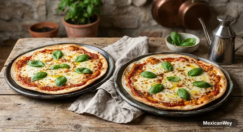 Tortilla Margherita Pizza