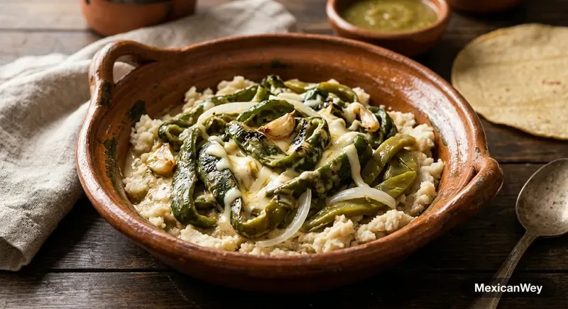 Creamy Poblano Pepper Strips