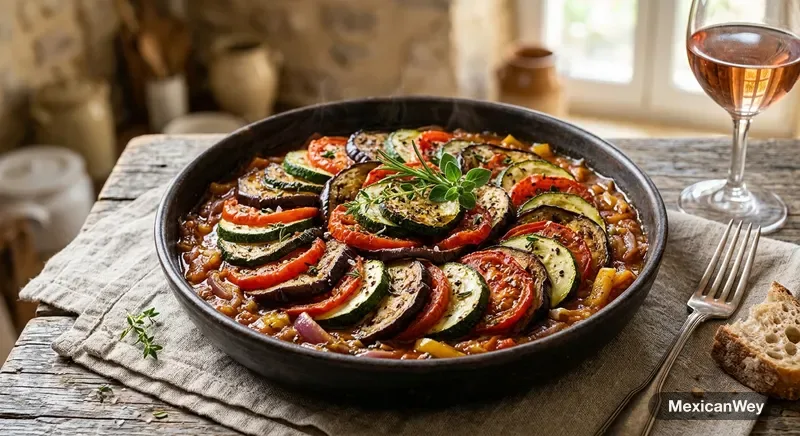Eggplant and Zucchini Ratatouille