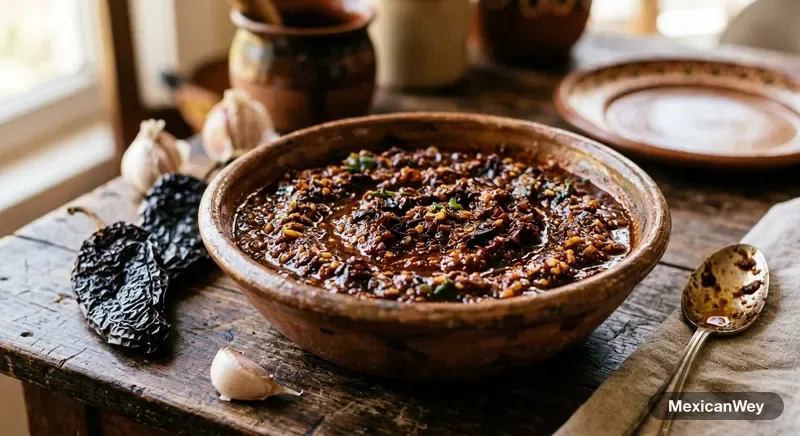 Chunky Ancho Chile Sauce