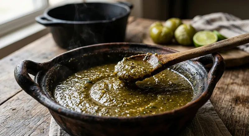 Cooking Salsa Verde