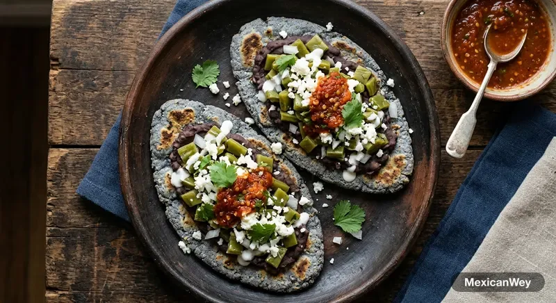 Tlacoyos de Frijol