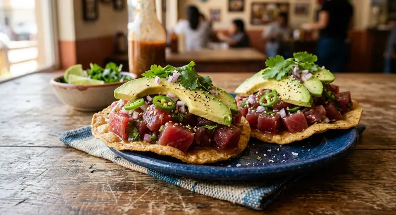 Tuna Tostadas