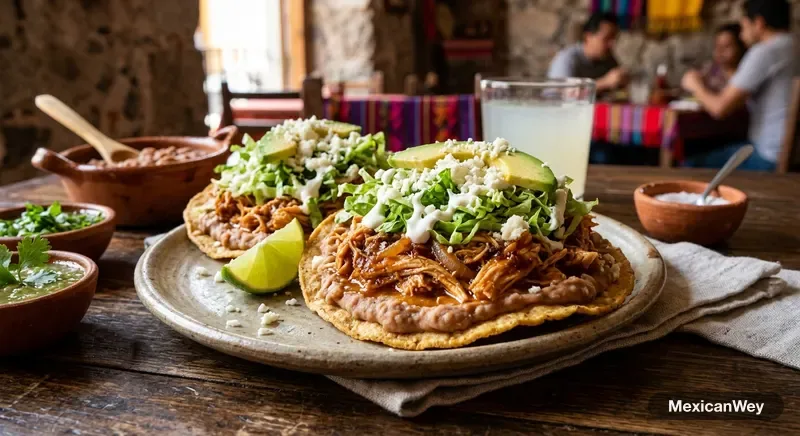 Tinga Chicken Tostadas